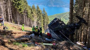 Alpina räddningstjänsten i Piemonte. Foto: AP/TT.
