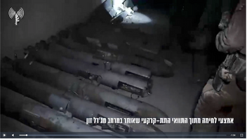 IDF har övertagit en stor Hizbollah-tunnel. Foto: IDF SPOKESPERSON’S UNIT