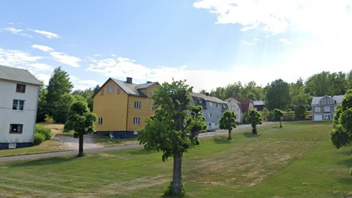 En bomb har hittats i en lägenhet i Åsensbruk i Dalsland. Foto: Google maps