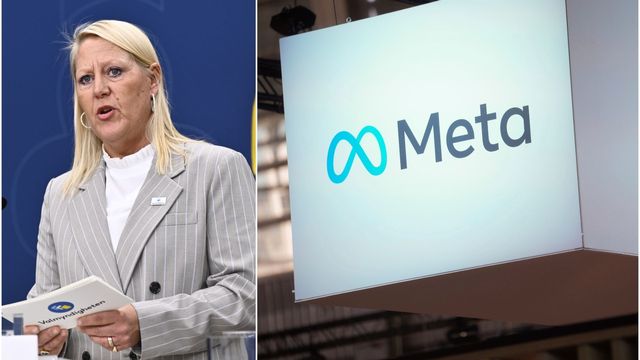 Anna Nyqvist på Valmyndigheten säger att det är klart att Metas beslut tagits på grund av EU-politik. Foto: Henrik Montgomery/TT/Thibault Camus/AP/TT