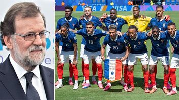 Mariano Rajoy och det franska herrlandslaget i fotboll. Bild: Cristina Cifuentes/CC BY 2.0/Bryan Berlin/WikiPortraits/CC BY-SA 4.0