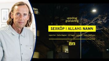 Uppdrag Gransknings avslöjande om hur shiamuslimska församlingsföreträdare agerar hallickar med religiös täckmantel möttes av påtagligt ointresse. Foto: Skärmavbild från SVT.