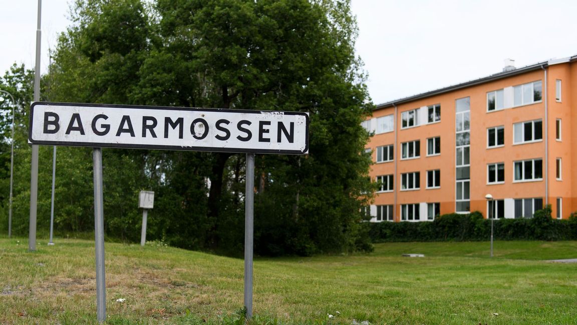 En 70-årig man gick till knivattack mot grannen i Bagarmossen. Foto: Oscar Olsson/TT