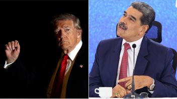 Donald Trump tror Nicolás Maduros dagar som president är räknade. Foto: Mark Schiefelbein/Jesus Vargas/AP/TT