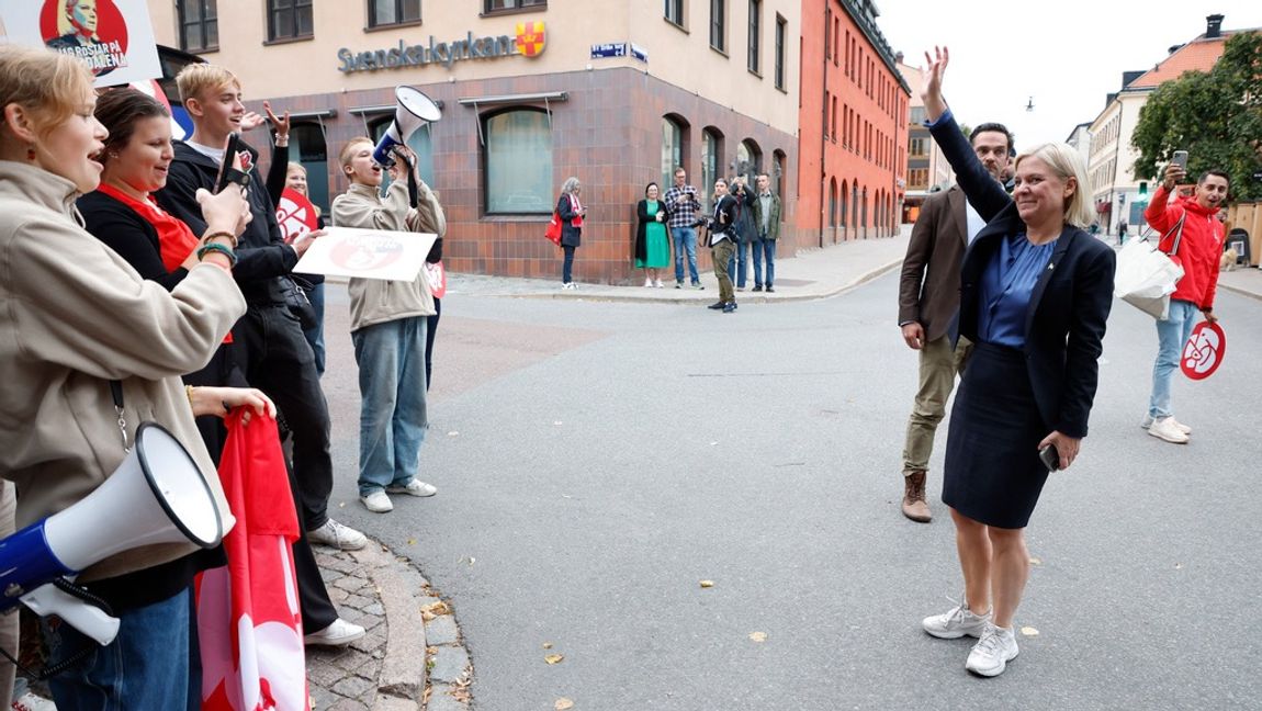 Magdalena Andersson borde säga hej då till dumheten och bliven konstruktiv opposition. Foto: Christine Olsson/TT