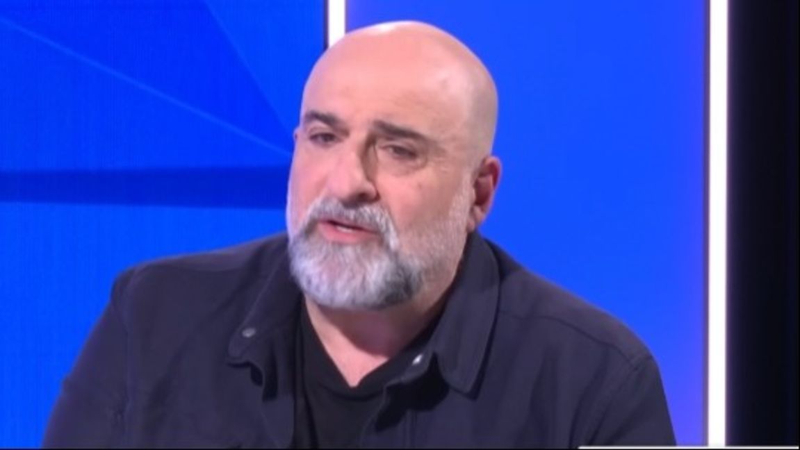 Omid Djalili. Foto: Skärmbild från LBCs sändning.