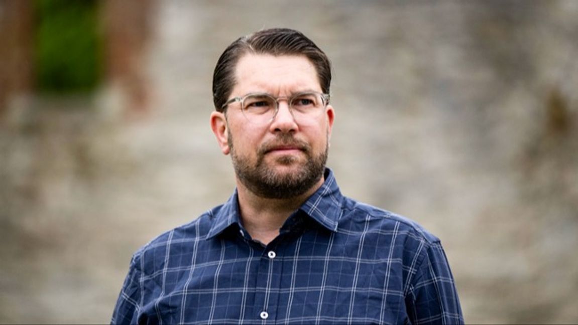 Sverigedemokraternas partiledare Jimmie Åkesson. Foto: Christine Olsson/TT