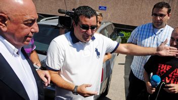 Zlatan Ibrahimovics agent Mino Raiola. Foto:Manu Fernandez/AP/TT