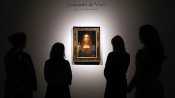 Fyndet är en kopia av det kända verket ”Salvator Mundi” (Världens frälsare) som har tillskrivits renässansmästaren Leonardo da Vinci. Foto: Kirsty Wigglesworth/TT.