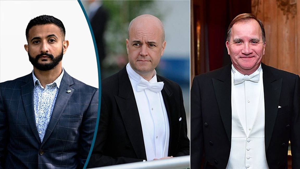 Reinfeldt och Löfven – tveksamma fadersfigurer? Foto: Mårten Eklöf / Erik Mårtensson/Jonas Ekstromer/TT