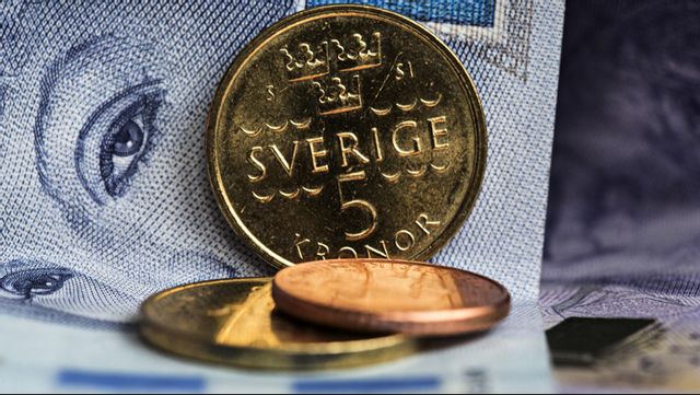 Svenska kronan behåller positionen som bästa valuta i G10-gruppen. Arkivbild.  Martina Holmberg / TT