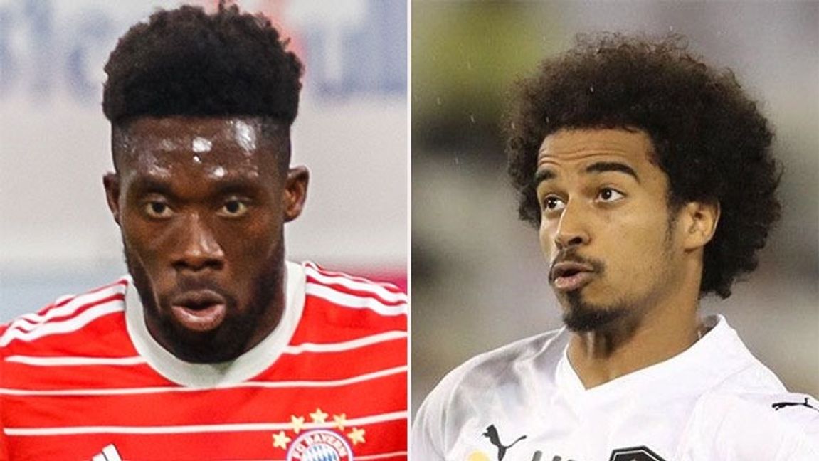 Alphonso Davies och Akram Afif. Bild: Indopug/CC BY-SA 4.0/Fars Media Corporation/CC BY 4.0