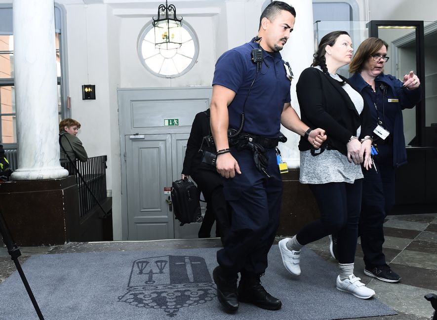 Johanna Möller dömdes till livstids fängelse. Foto: Alexander Larsson Vierth/TT