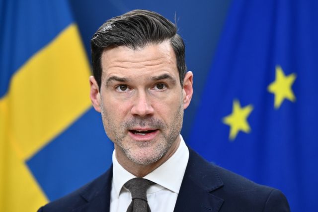 Tvångsutvisningarna till Somalia har fortsatt under hösten, enligt migrationsminister Johan Forssell (M). Arkivbild. Foto: Anders Wiklund/TT