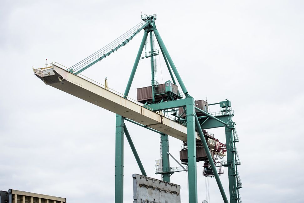 Ett fartyg lastat med ammoniumnitrat har stoppats i Uddevalla hamn. Arkivbild. Nora Lorek/TT