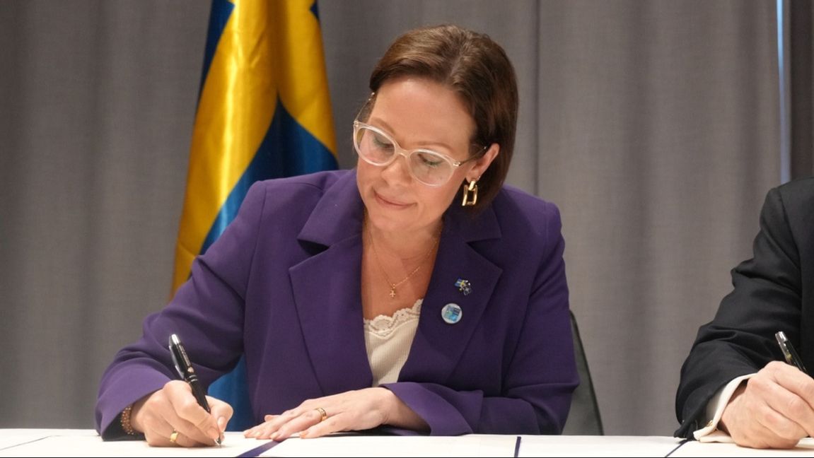 Utrikesminister Maria Malmer Stenergard har utsatts för hot. Foto:  U.S. Department of State, public domain