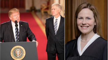 Donald Trump utnämnde Neil Gorsuch och Amy Coney Barrett till högsta domstolen. Foto: Public Domain/Wikimedia Commons