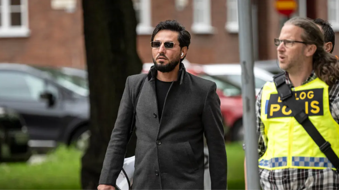 Salwan Momika, uppmärksammad för sina koranbränningar sommaren 2023, är död. Foto: Johan Nilsson/TT