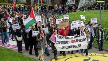 Palestinademonstration i Lund, 7 oktober 2025. Foto: Johan Nilsson/TT