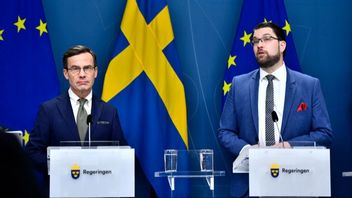 Statsminister Ulf Kristersson och Jimmie Åkesson (SD). Foto: Caisa Rasmussen/TT.