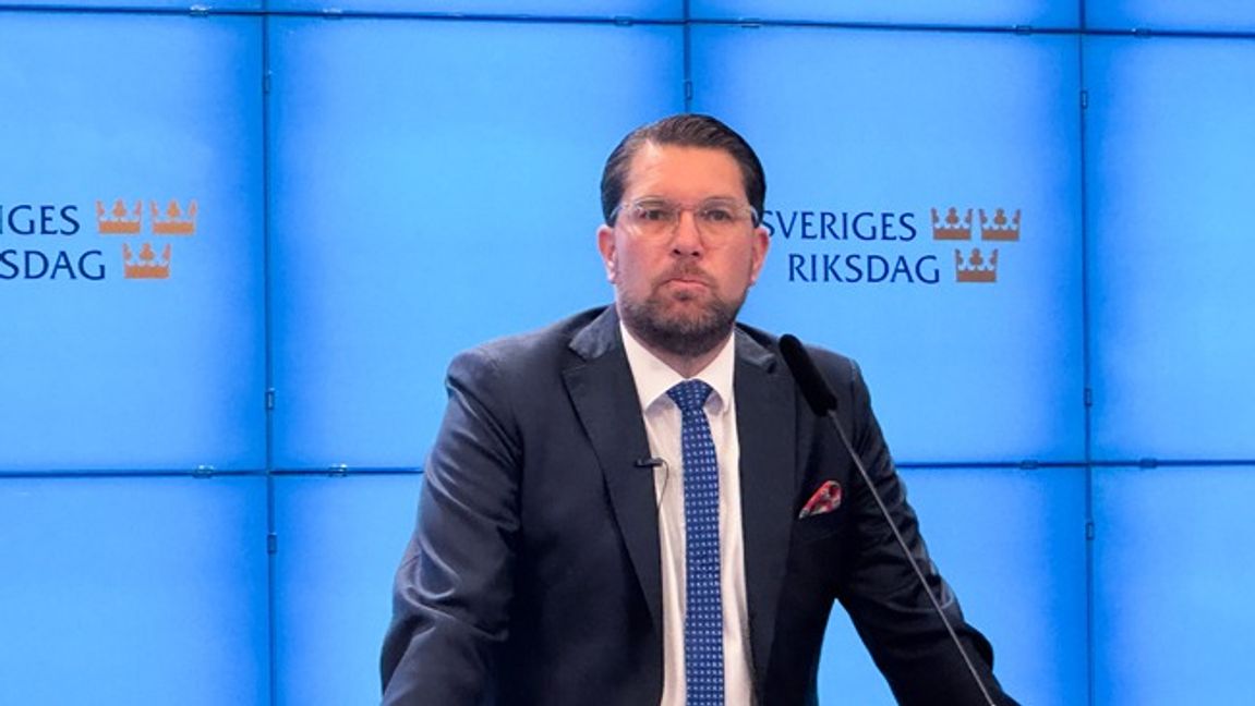 Jimmie Åkesson. Foto: Pelle Zackrisson