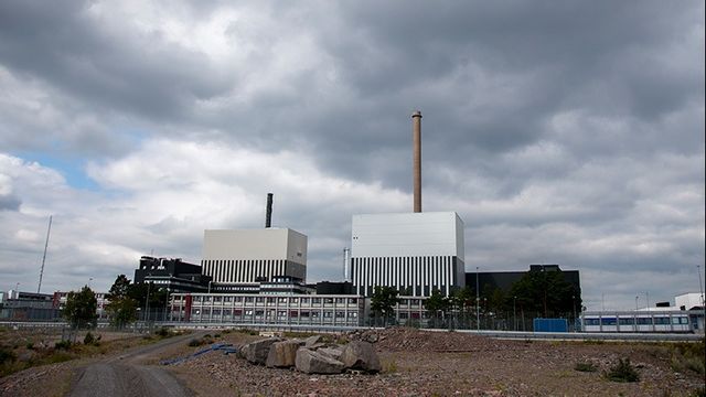 Kärnkraftverket i Oskarshamn genomgår underhåll. Foto: Adam Ihse/TT