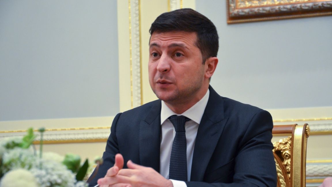 Ukrainas president Volodymyr Zelenskyj. Foto: Filip Norman / TT 