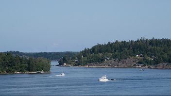 Ett sund i Stockholms skärgård. Arkivbild. Foto: Fredrik Sandberg/TT