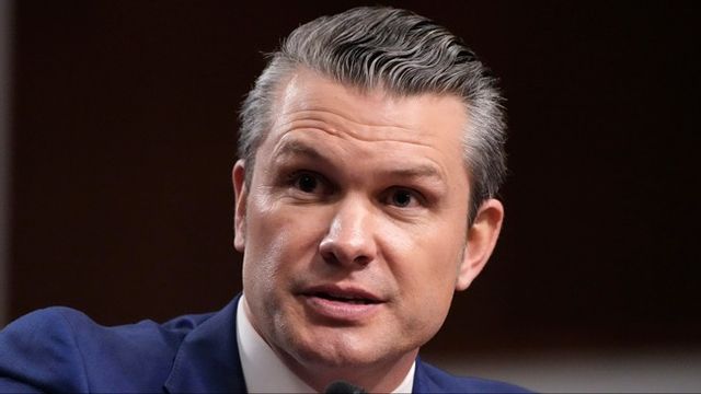 Pete Hegseth konfirmerades av senaten med minsta möjliga marginal. Foto: Alex Brandon/AP