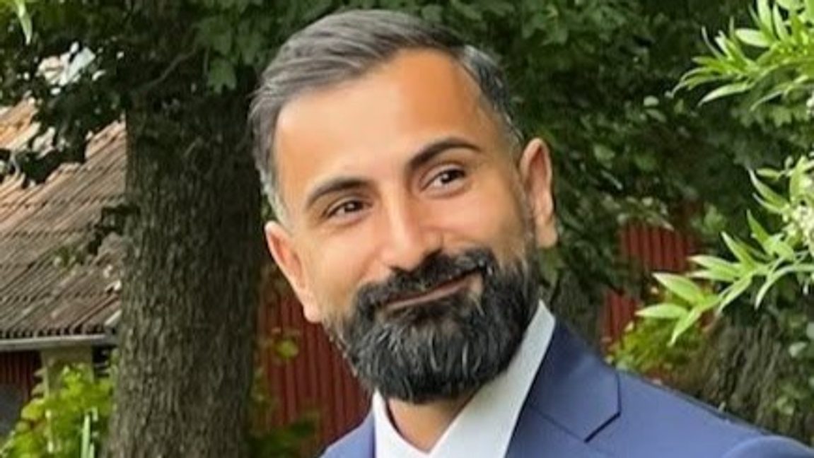 Hanif Bali. Foto: Skärmdump/Facebook