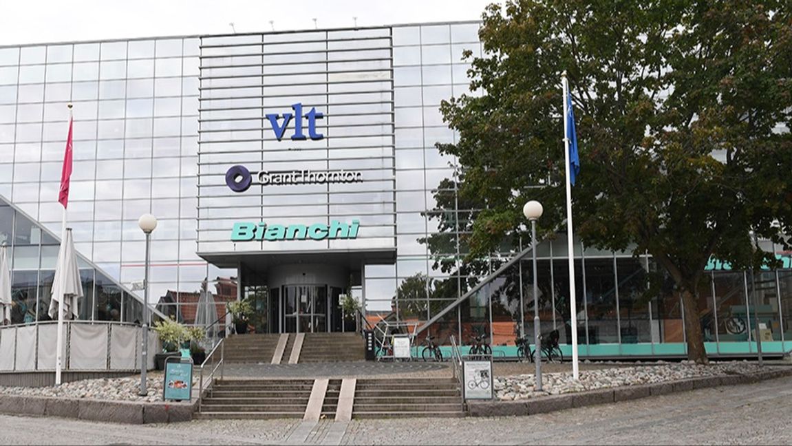 Mediakoncernen VLT i Västerås. Foto: Fredrik Sandberg/TT