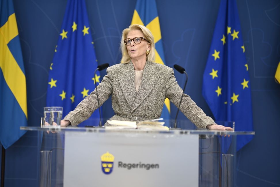 Finansminister Elisabeth Svantesson (M). Arkivbild. Foto: Pontus Lundahl/TT