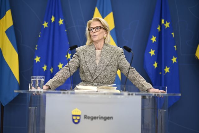 Finansminister Elisabeth Svantesson (M). Arkivbild. Foto: Pontus Lundahl/TT