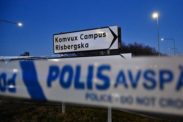 Klockan 12.33 tisdagen den 4 februari kom de första larmsamtalen från Campus Risbergska i Örebro. Anders Wiklund/TT