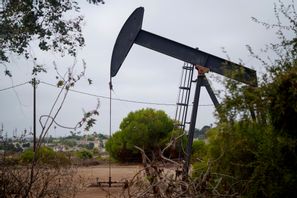 Olja pumpas upp. Arkivbild. Foto: Eric Thayer/AP/TT