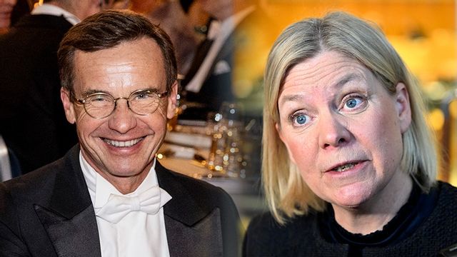 M ökar och S backar i den senaste sammanvägningen av TV4 Väljaropinion. Foto: Christine Olsson/Henrik Montgomery/TT