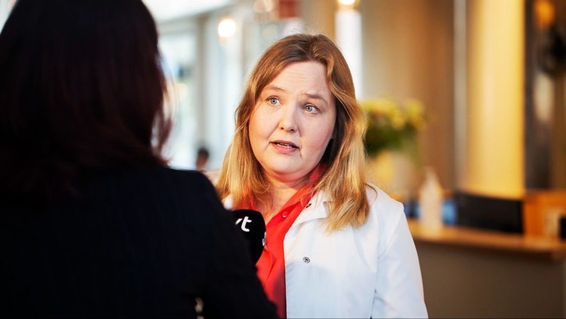 Ida Gabrielsson (V). Foto: Agnes Stuber/Vänsterpartiet