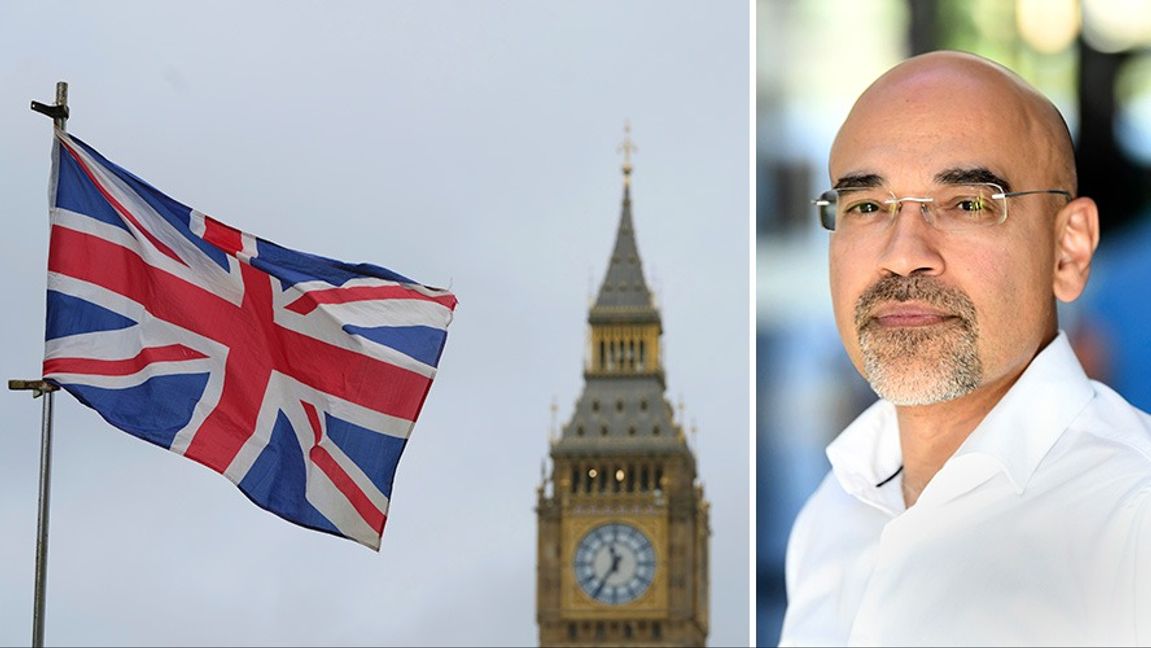 Brittiska UD kommenterar uppgifterna efter som Rouzbeh Parsi sprider i en replik i Expressen. Foto: Kirsty Wigglesworth/Fredrik Sandberg/AP/TT