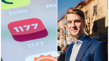 Axel Conradi (M), oppositionsregionråd med ansvar för hälso- och sjukvårdsfrågor i Region Stockholm, riktar skarp kritik mot Vänsterpartiets hantering av digital vård. Foto: Magnus Lejhall/TT/Pressbild