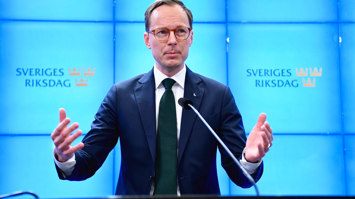 Mats Persson, ekonomiskpolitisk talesperson (L). Foto: Henrik Montgomery/TT