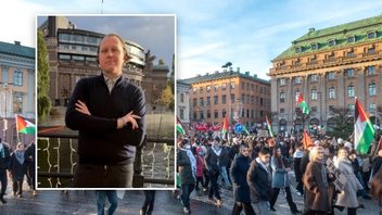 Pro-palestinsk demonstration i Stockholm i januari 2025. Bild: Frankie Fouganthin/CC BY 4.0