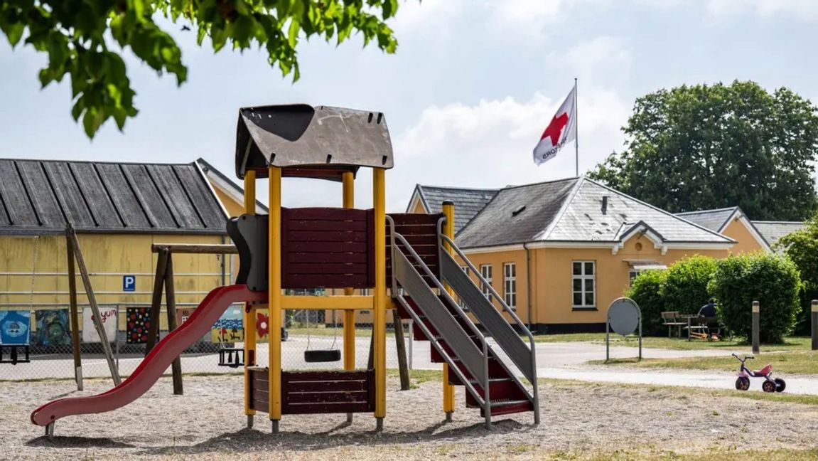 Sandholms asylcenter i Danmark Foto: Johan Nilsson/TT