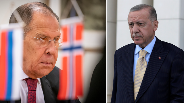 Erdogan hotar med att gå till attack mot PKK. Foto: Heiko Junge/Burhan Ozbilici/AP/TT (arkivbild)