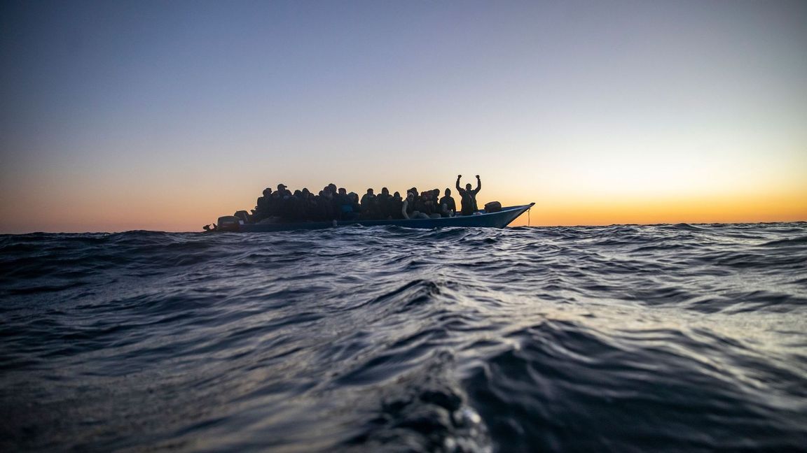 Medelhavet beräknas vara världens farligaste migrationsrutt. Arkivbild. Foto: Bruno Thevenin/AP/TT.