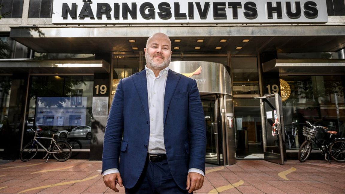 Sven-Olof Daunfeldt, chefsekonom på Svenskt Näringsliv. Arkivbild Foto: ARI LUOSTARINEN/SVD/TT