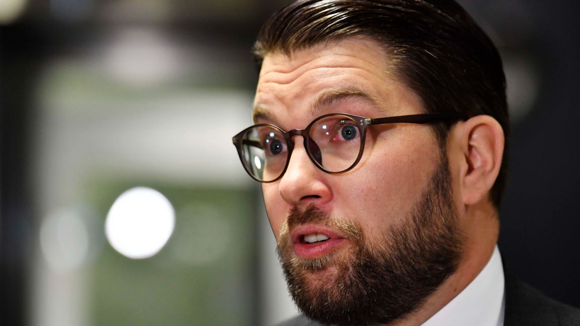 Jimmie Åkesson (SD). Foto: Jessica Gow, TT.