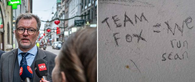 Försvarsadvokat Kåre Pihlmann och skärmbild från en svensk förundersökning gällande en svensk medborgare som står åtalad för mord i Sverige och terrorbrott i Danmark. Arkivbilder. Foto: Johan Nilsson/TT och Polisen