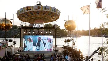 Abba avslöjade att de släpper ett nytt album på torsdagens livesända event, som bland annat ägde rum på Gröna Lund i Stockholm. Foto: Fredrik Persson/TT.