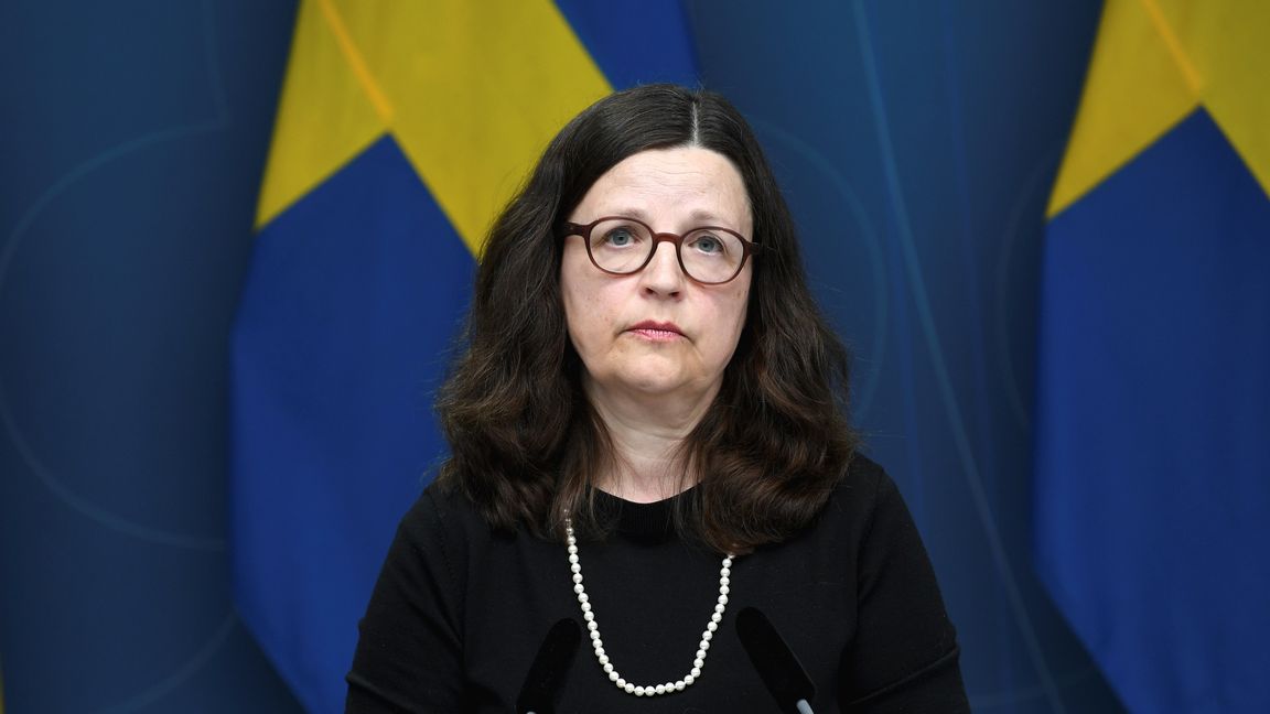 Utbildningsminister Anna Ekström (S). Foto: Fredrik Sandberg, TT.
