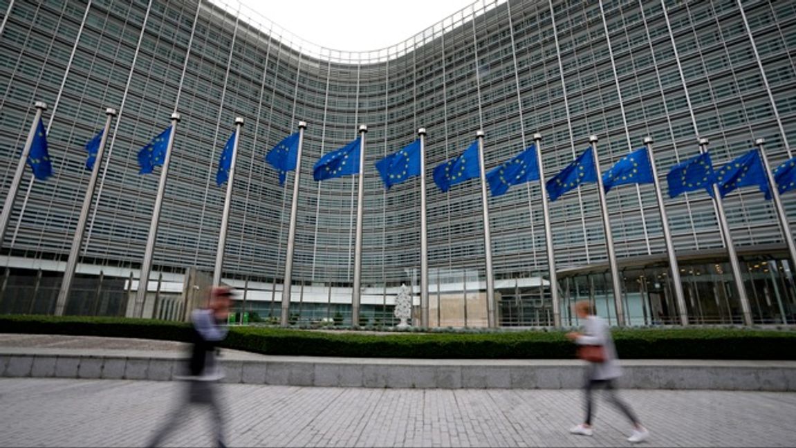 EU-kommissionen i Bryssel. Foto: AP